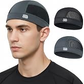 CoolMate Cooling Skull Cap Breathable Helmet Liner for Men and Women | Lightweight breathable thin headwear, comfortable gear during active as Cycling, Outdoor Work Hard Hat, Motorcycling, Sports