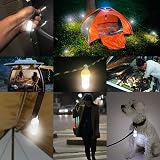 SROOS Mini LED Lantern Torch Rechargeable Waterproof EDC Keychain Light 2PCS view 8