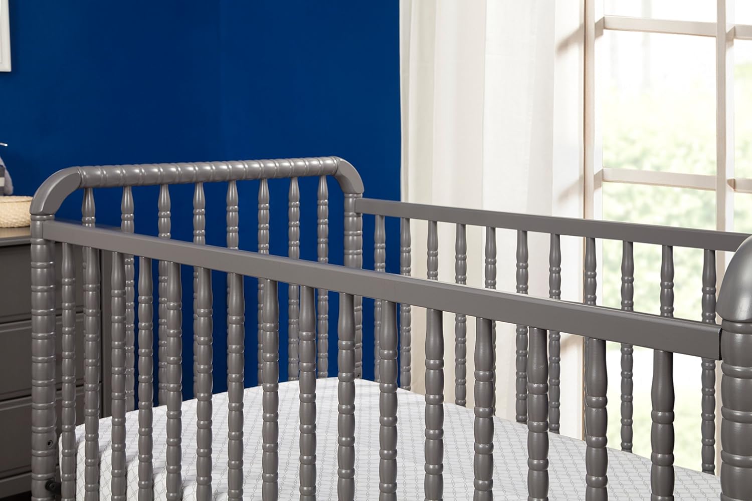 navy jenny lind crib