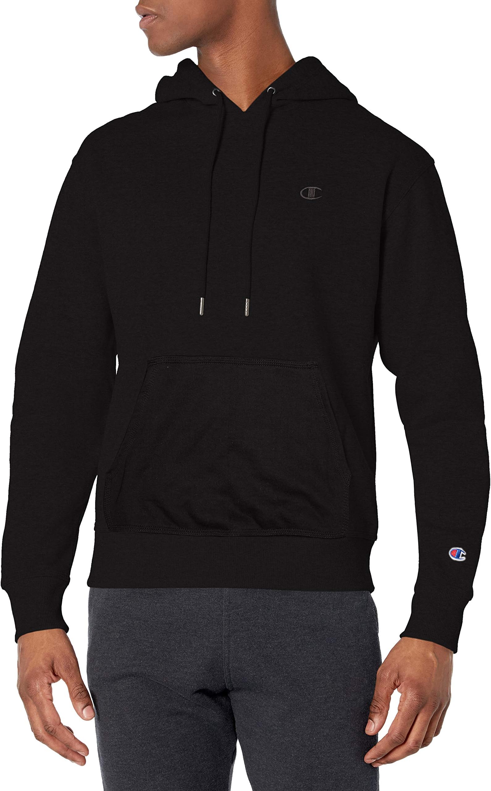 Champion Men's Powerblend Fleece Pullover Hoodie