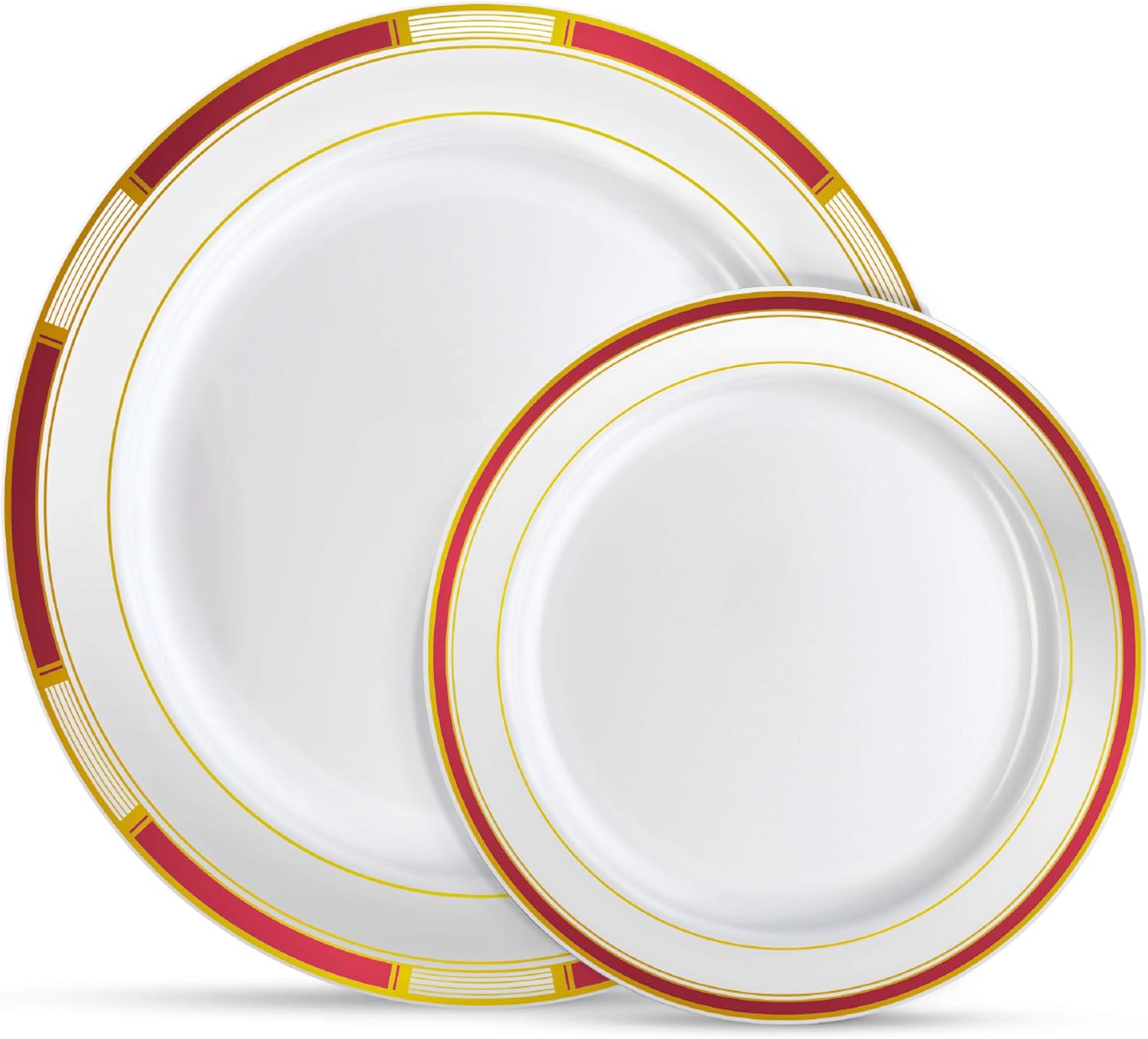 32 Disposable Plastic Party Plates 