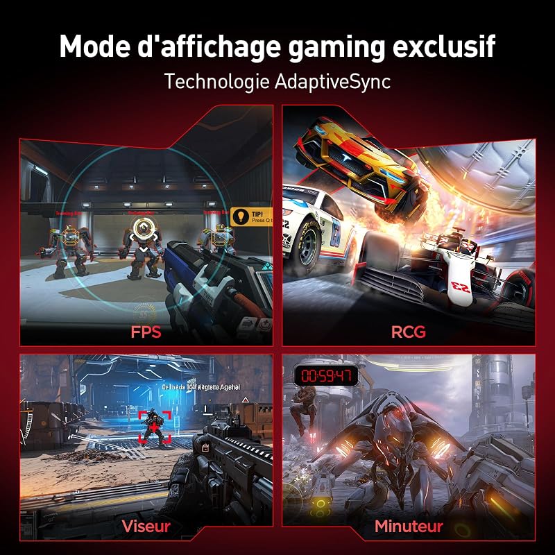 Ecran PC Gamer 34 Pouces Incurvé 200Hz WQHD 1ms HDR 400 HDMI/DP