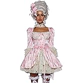 Dolls Kill Marie Antoinette Halloween Costume for Women - French Cake Queen Renaissance Trickz N' Treatz