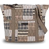 Bella Taylor Stride Tote | Lightweight Quilted Fabric Handbags for Women