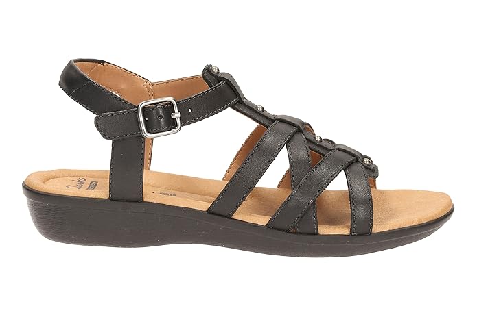 clarks manilla bonita sandals black