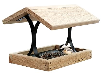 Woodlink Cedar Fly Thru Feeder Amazon In Garden Outdoors
