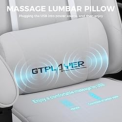 GTPLAYER Gaming Chair with Footrest, Computer Chair
