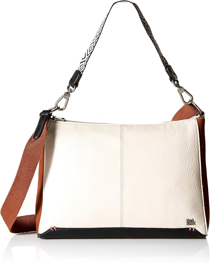 The Sak The Camila Convertible Shoulder Bag, Stone Multi Block Amazon