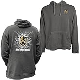 Blue 84 NHL Officially Licensed Hooded Sweatshirt Ringspun Electric Black