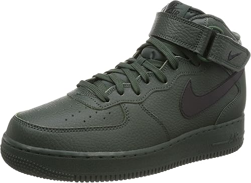 nike air force 1 mid hombre gris