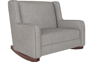 Baby Relax Hadley Double Rocker Chair, Baby Nursery Furniture, Taupe