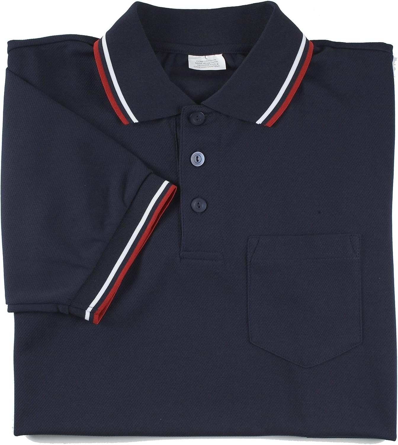 Adams USA Smitty Major League Style Short Sleeve Umpire Shirt - Sized for Chest Protector: Clothing