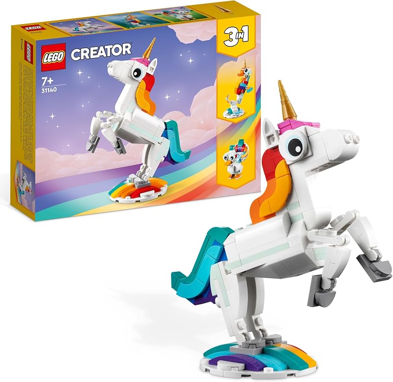 Creator 3 in 1 Unicorno magico 31140
