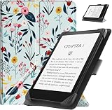 HGWALP Universal Folio Case for 6.8" 7" eReaders - Blooming Spring view 1