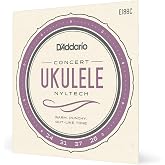 D'Addario Ukulele Strings Nyltech Concert EJ88C, 4-String Set | D'Addario ukulele strings deliver warm tone, excellent intonation, tuning stability and long-lasting performance.