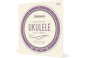 D'Addario EJ88C Nyltech Ukulele Strings, Concert