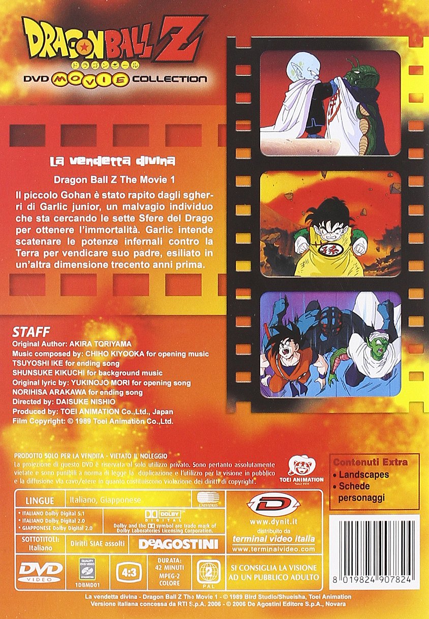 Dragon Ball Movie Collection La Vendetta Divina Amazon De Daisuke Nishio Dvd Blu Ray