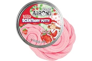 Crazy Aaron's Strawberry Shortcake™ SCENTsory® Putty - Made in USA