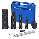 Orion Motor Tech 52-in-1 Custom Bushing Driver Tool Set and Transmission Wheel Axle Bearing Race Seal Installer Remover, Bush