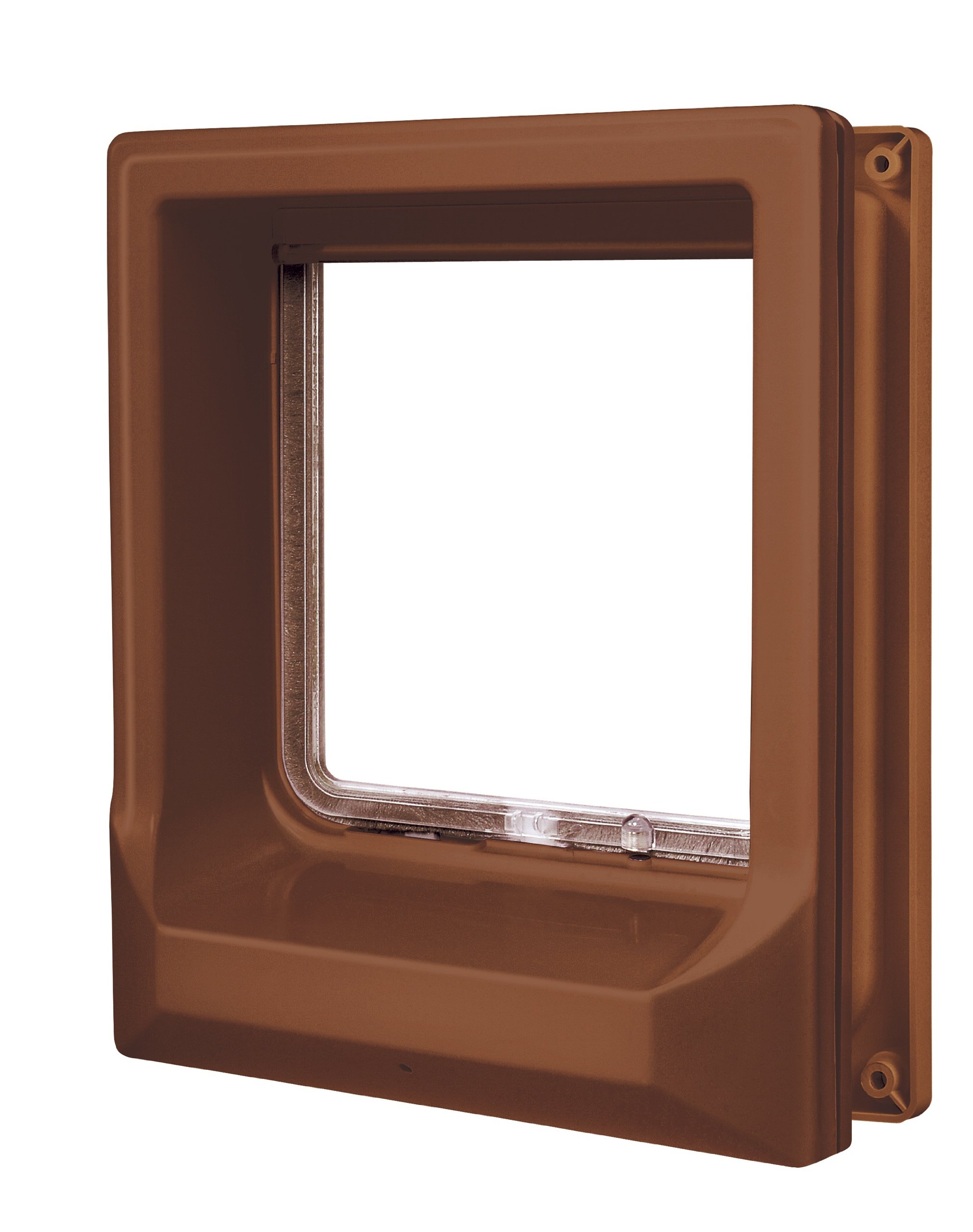 Zolux Cat Flap with 4 Magnetic Positions for Cats Brown