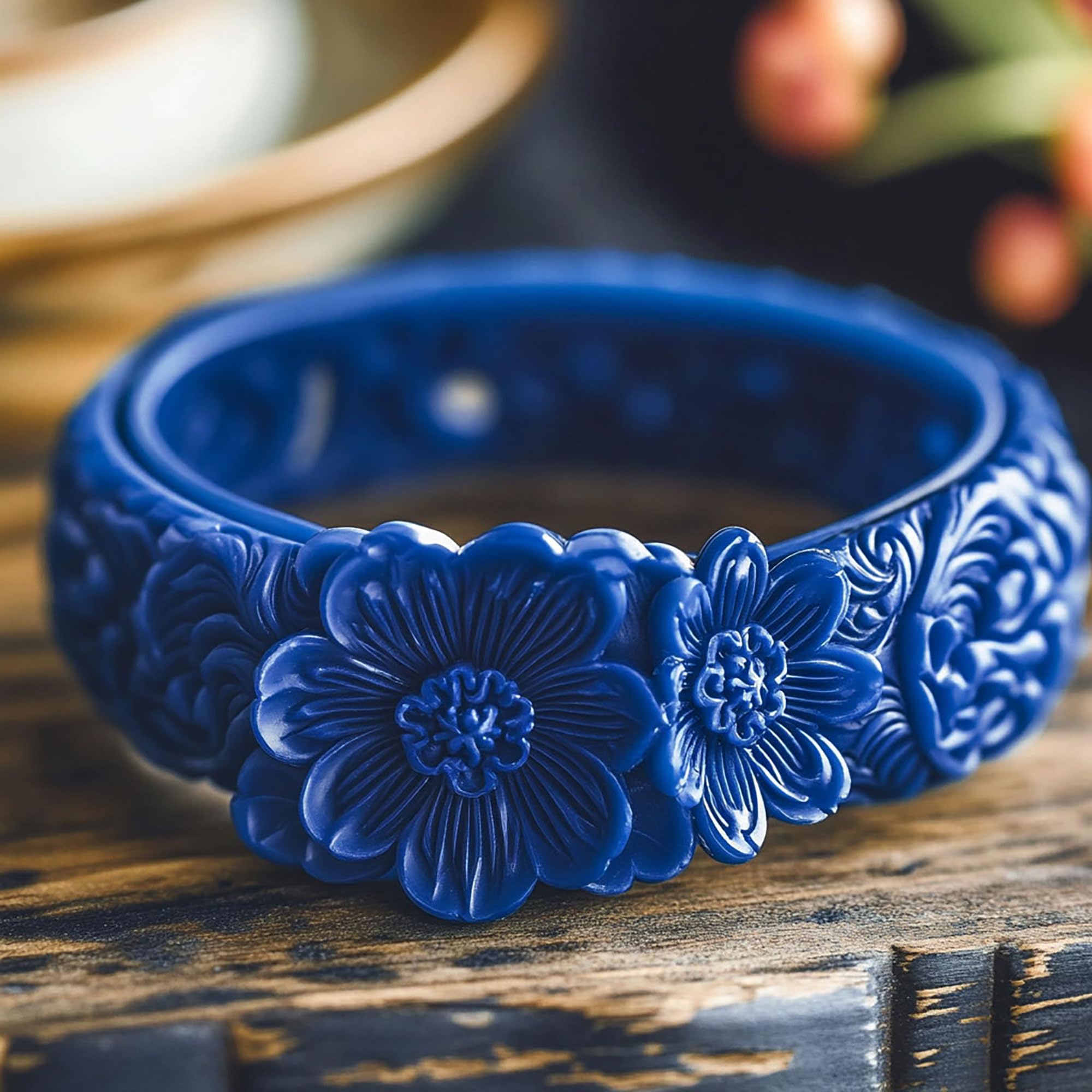 Yoption 6 Pcs Casting Wax, Carving Wax Ring Hole Tube for Making DIY Jewelry Ring Casting Mold and Craft Making, Blue