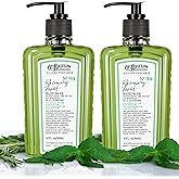 C.O. Bigelow Hand Wash, Rosemary Mint Soap, No. 1526 - Village Perfumer Moisturizing Hand Wash for Bathroom &amp; Kitchen with Aloe Vera, 10 fl oz, Pack of 2