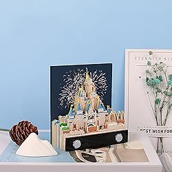 MACTANO 3D Art Memo Pad, Rip-Away Castle Paper