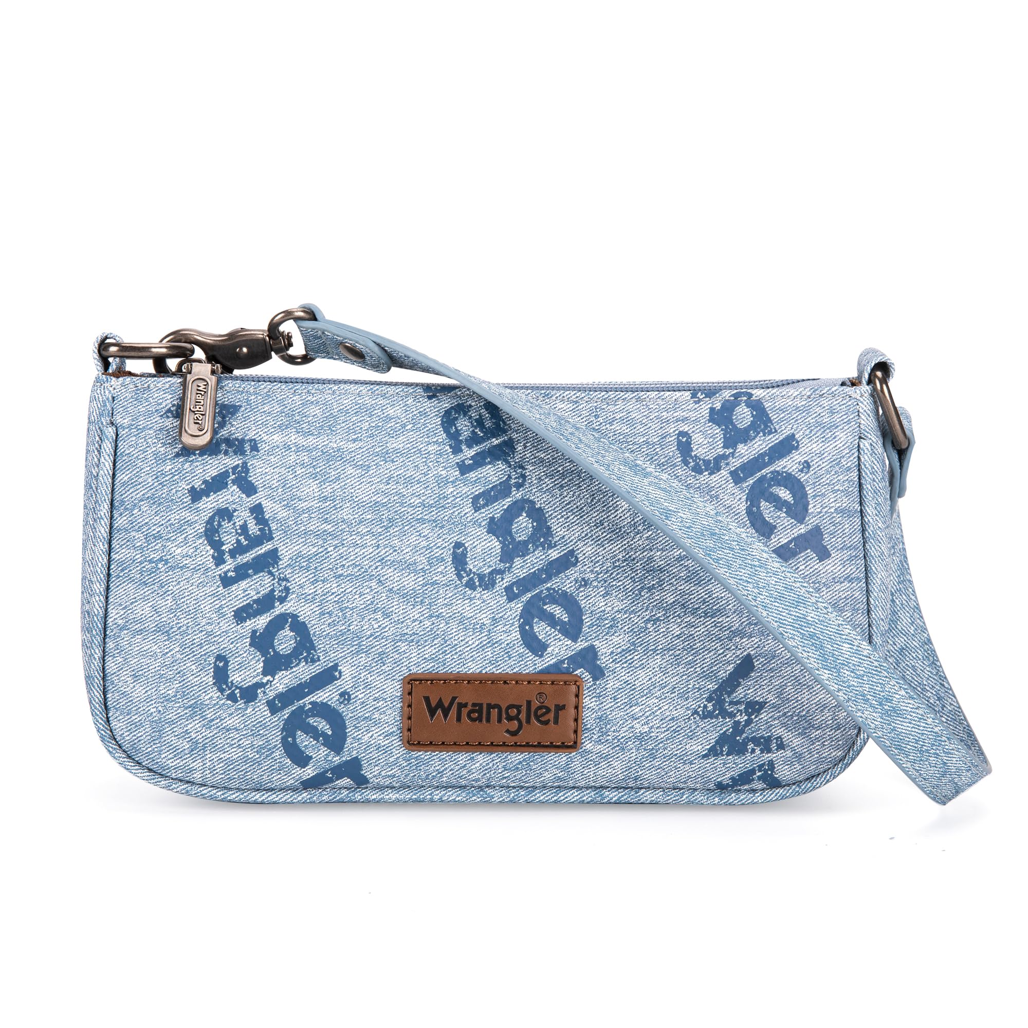 Wrangler Shoulder Bag for Women 90s Retro Top-Handle Hobo Handbag