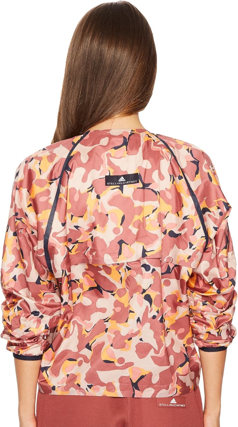 Adidas By Stella Mccartney Women S Run Adizero Jacket Bq61 Clay Red Desert Rose Smc Small Amazon Co Uk Sports Outdoors