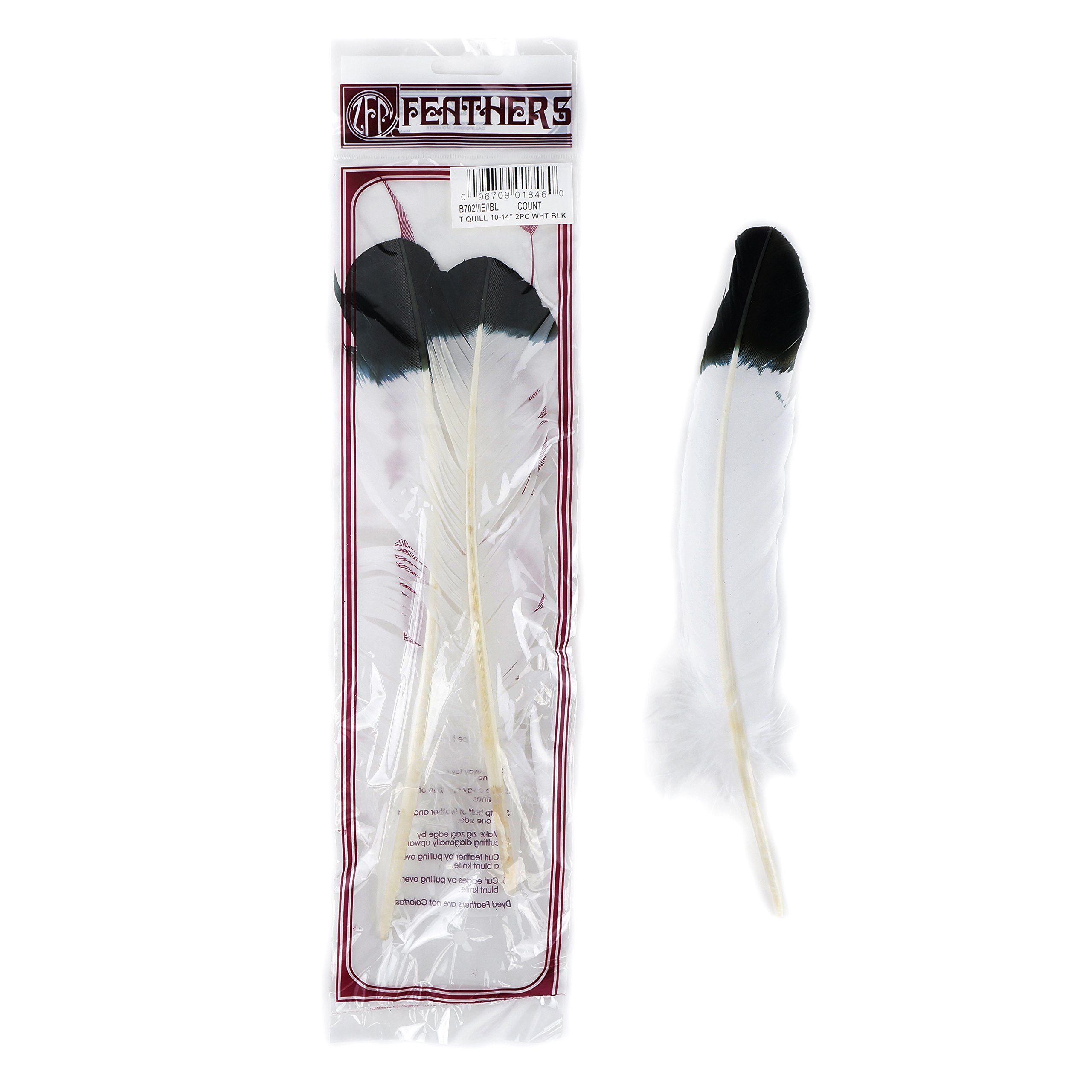 ZUCKER™ - Turkey Quills Imitation Eagle - Black