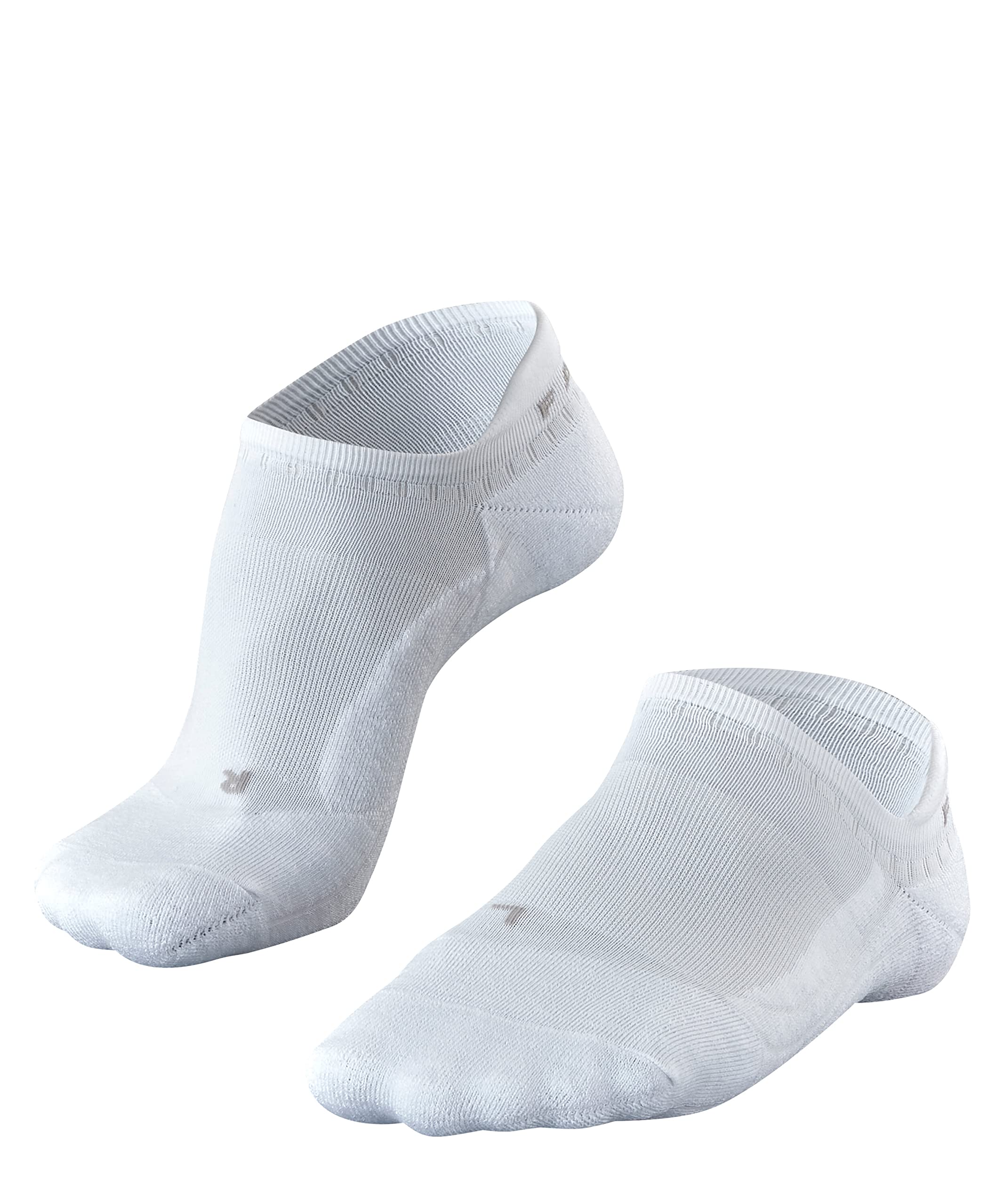 FALKE Women's GO2 Invisible W In Cotton Anti-Blister 1 Pair Golf Socks, White 2000, 7-8