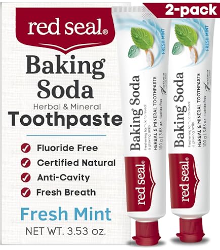 Amazon.com : Red Seal Fluoride Free Lemon Toothpaste - Flavored