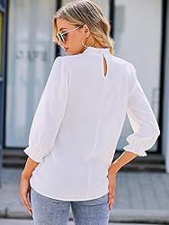 Avanova Women 3/4 Long Sleeve Work Business Top