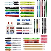 SHARPIE School Supplies Variety Pack, BTS Teacher Pack, Expo, Paper Mate, Elmer’s, Glue Sticks, Pourable Glues, Pencils, Dry