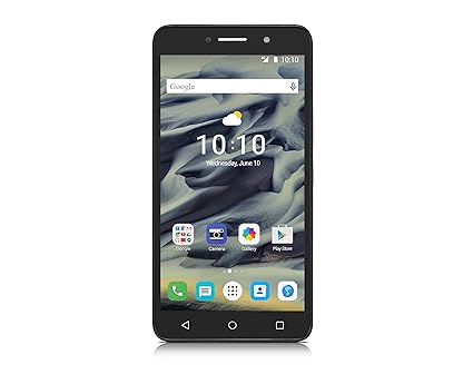 'Alcatel Pixi 4 4 G Tablet Touchscreen 6 (15,24 cm) (8 GB, Android, 1 Port USB 2.0, 1 Klinkenstecker, Vulkan schwarz)