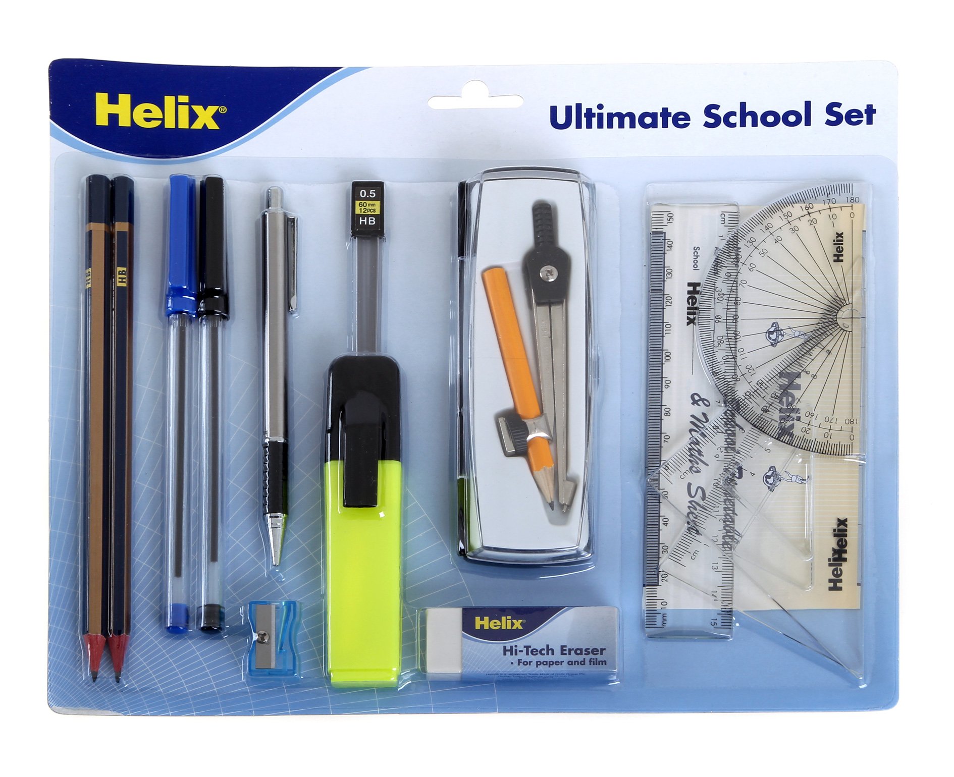 Helix Ultimate Back To School Maths Geometry Set