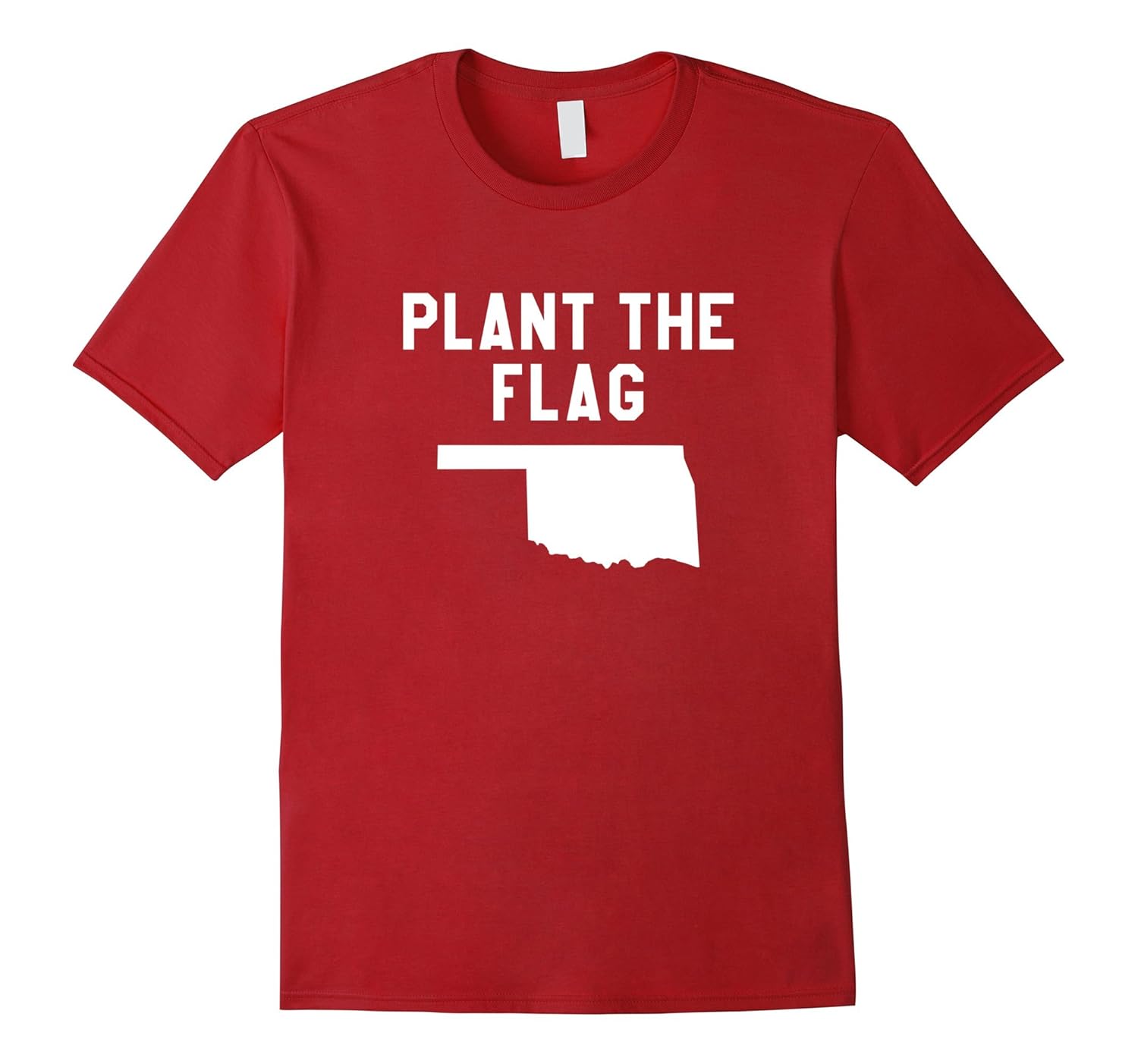 Plant the Flag Tee Oklahoma Football-ANZ