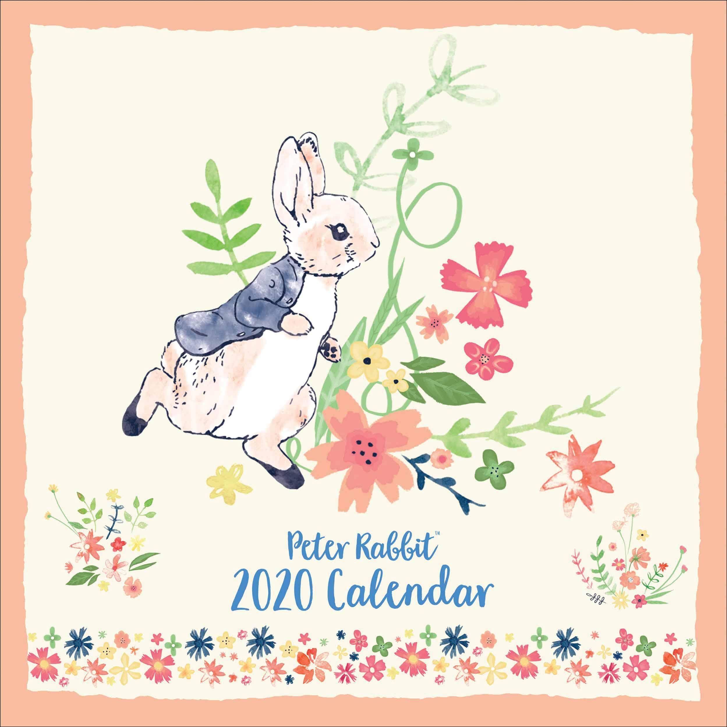 2020 SQUARE CALENDAR - PETER RABBIT FLOWER MARKET