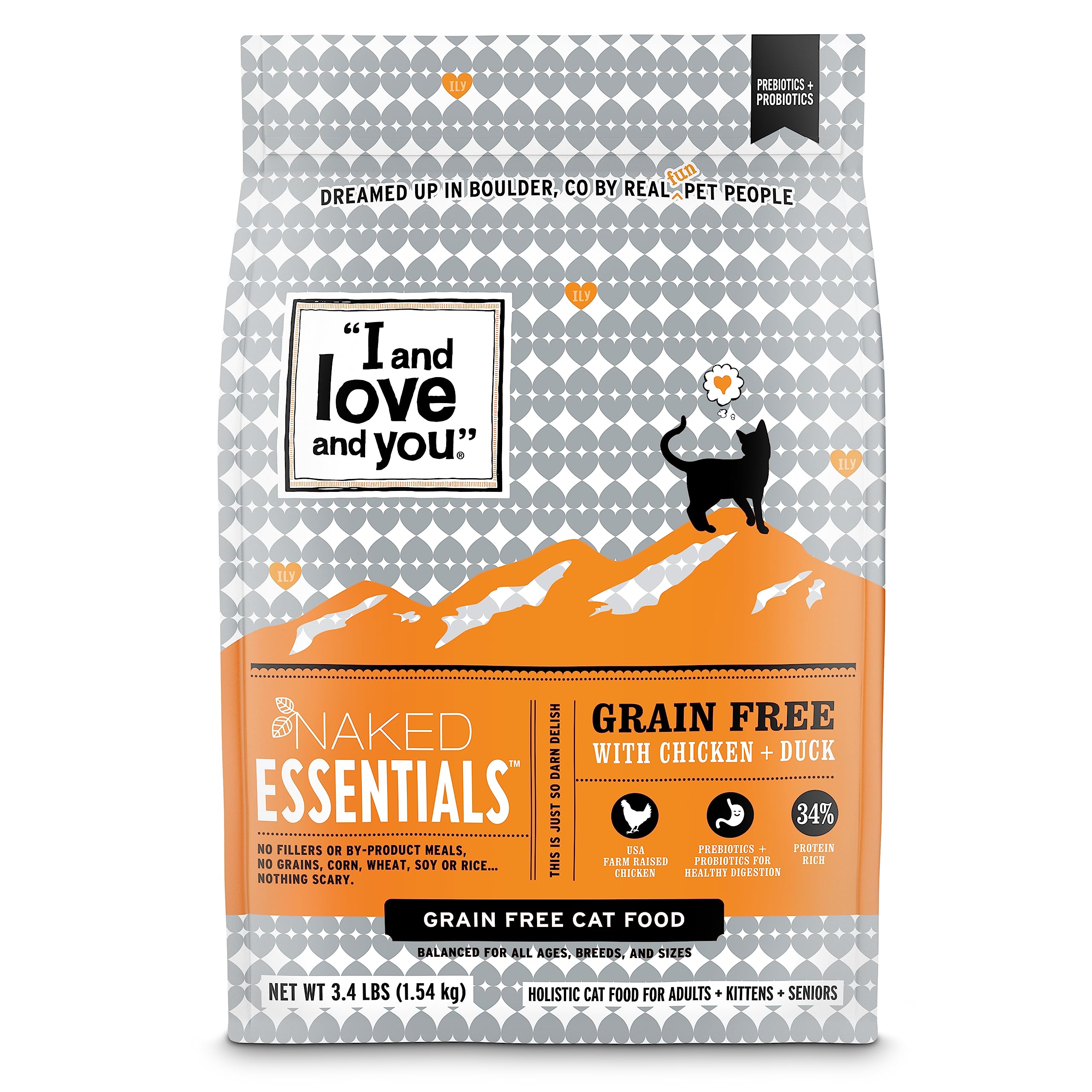 Picture of Mua I and love and you Naked Essentials Dry Cat Food - Chicken + Duck ...