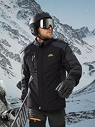 TACVASEN Winter Jacket Men Fleece Coat Mens