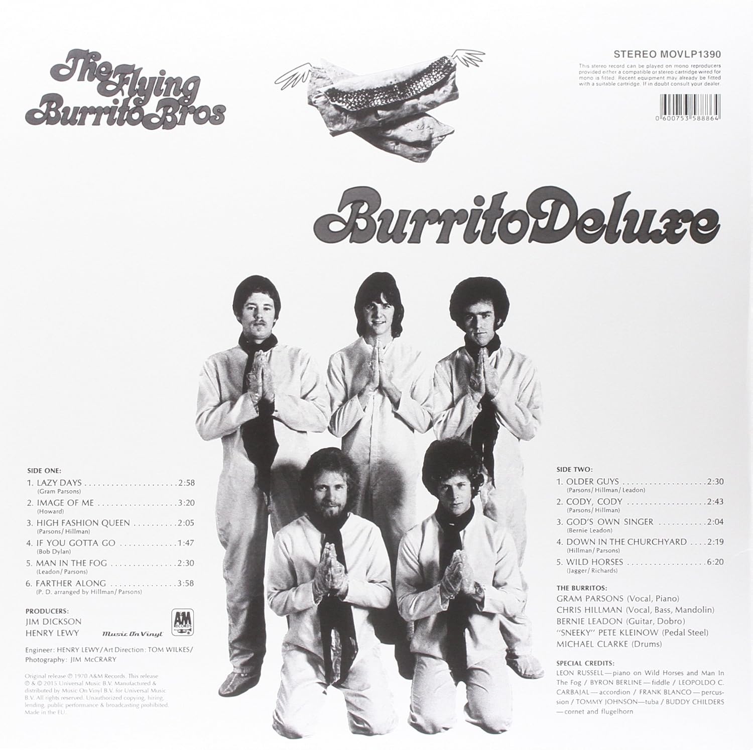 The Flying Burrito BrothersBurrito Deluxe Song by Song Thread Steve