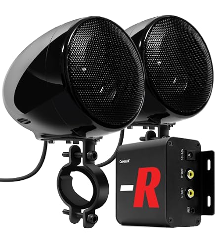 Amazon.com: BOSS Audio Systems MCBK625BA Motorcycle Speaker Sound