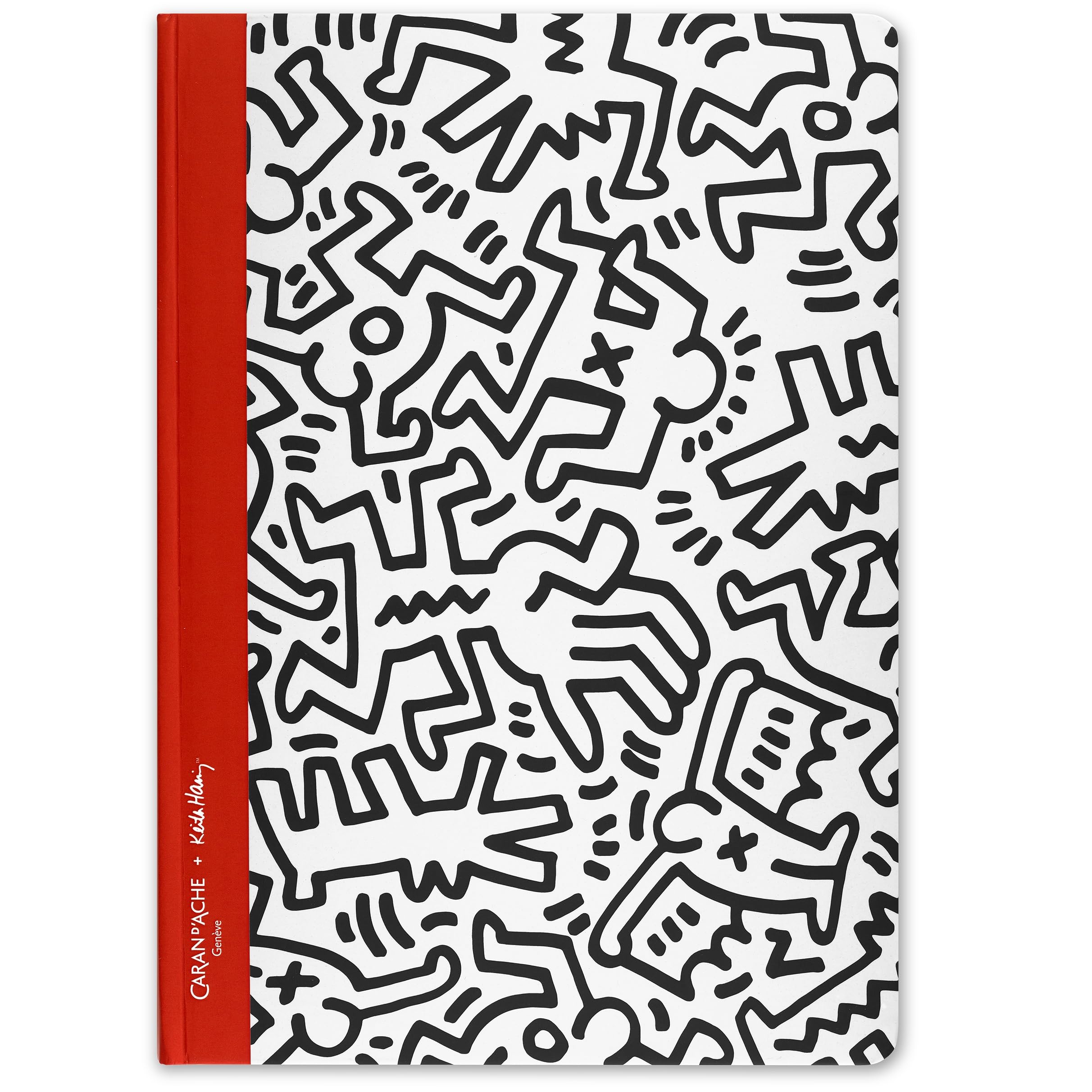 Caran d'Ache Keith Haring Notebook A5 Special Edition White/Opulent Garden