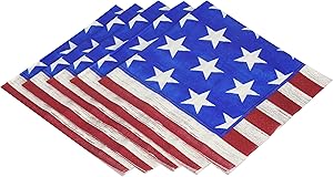 American Party Luncheon Napkins, 100 Ct.