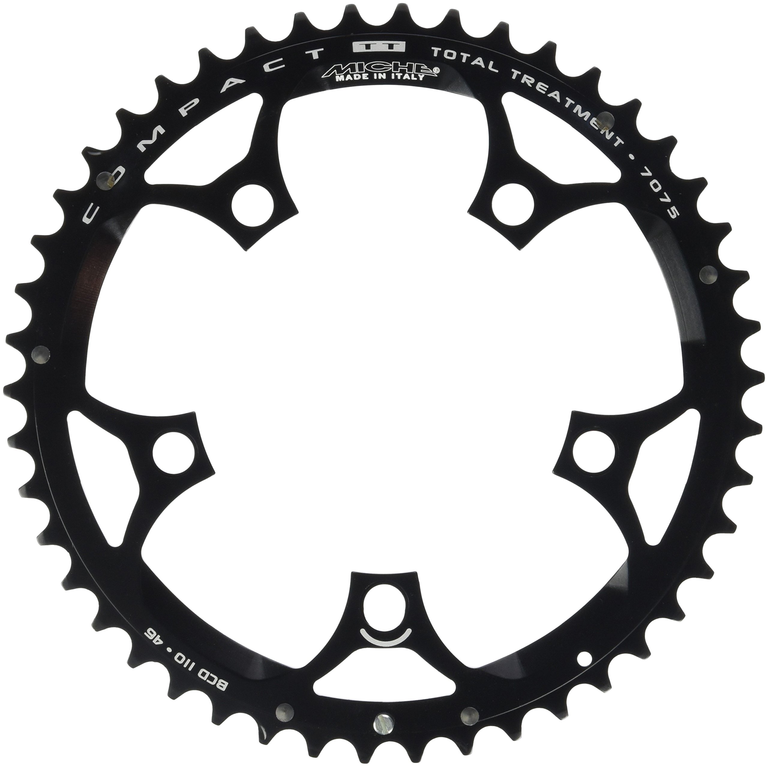 Miche Unisex - Adult Compact BCD 110 Bottom Bracket, Black, One Size