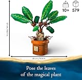 LEGO Harry Potter Mandrake Plant Toy Figure and Pot view 3