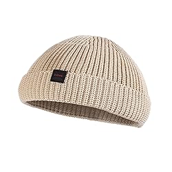 DASMINI Fisherman Beanie Hats for Men Women,Knit