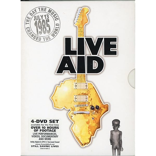 ライヴ・エイド Live Aid〈4枚組〉DVD WACR2 Live Aid (4 Disc Set) - The Biggest Rock Event in History