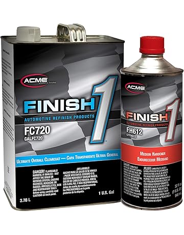 Amazon Com Restoration Shop Arctic White Acrylic Enamel Auto Paint Complete Gallon Paint Kit Professional Single Stage High Gloss Automotive Car Truck Equipment Coating 8 1 Mix Ratio 2 8 Voc Automotive