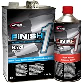 SHERWIN WILLIAMS Finish 1 Automotive Refinish Ultimate Overall Clearcoat (FC720), 1 Gallon | Medium Universal Hardener (FH612), 1 Quart Included
